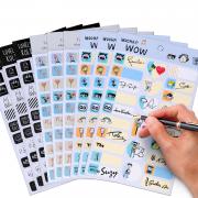 Peroom Name Labels Baby Bottle Labels Waterproof Labels for School, Daycare & Camp